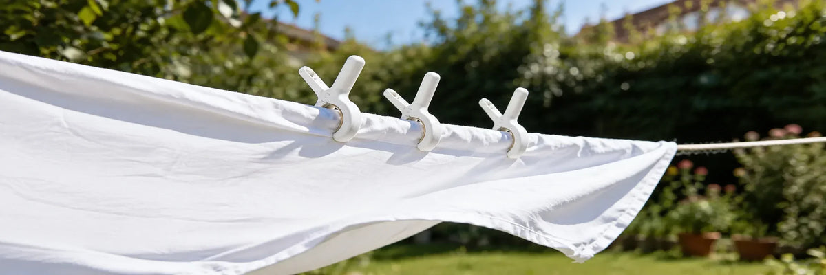 Pinces à linge anti-vent - le guide pour l'extérieur Image
