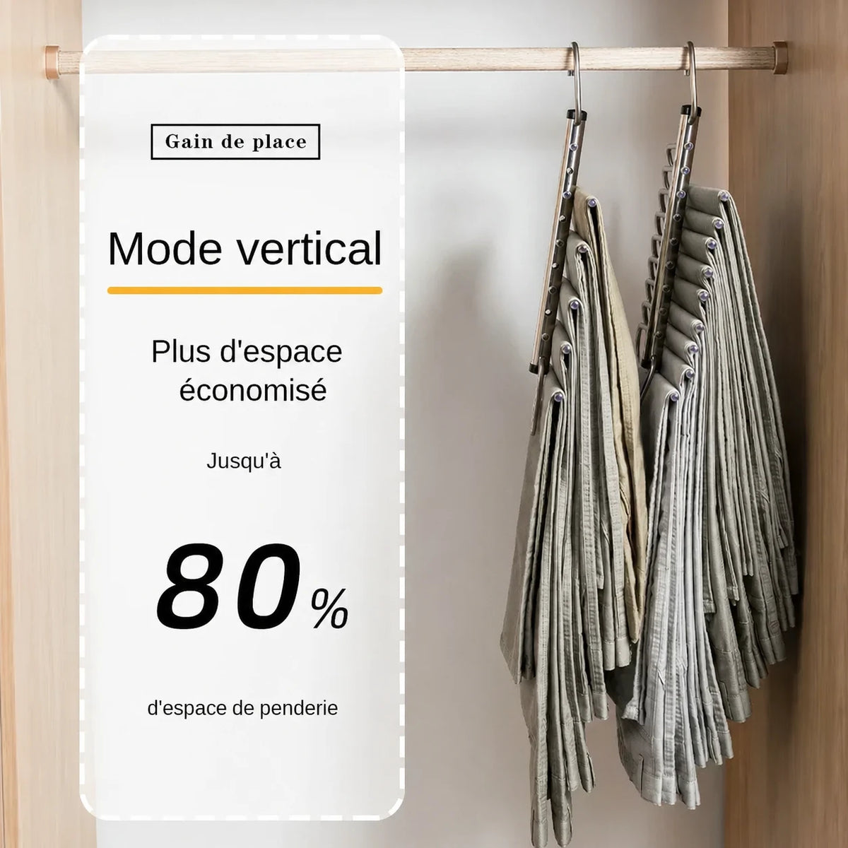 Cintres pantalon cascade — vue 2