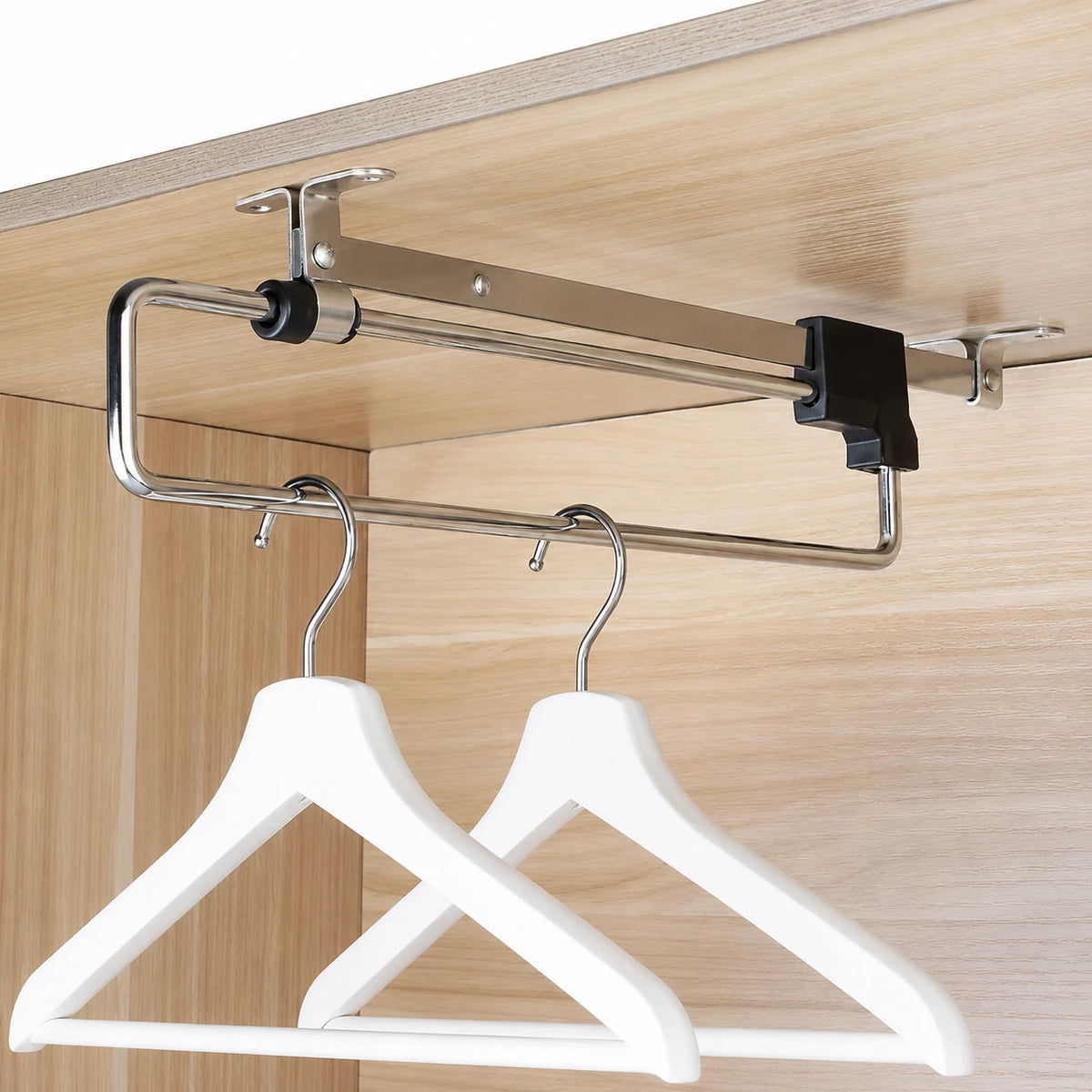 Cintres support coulissant réglable armoire — vue 4