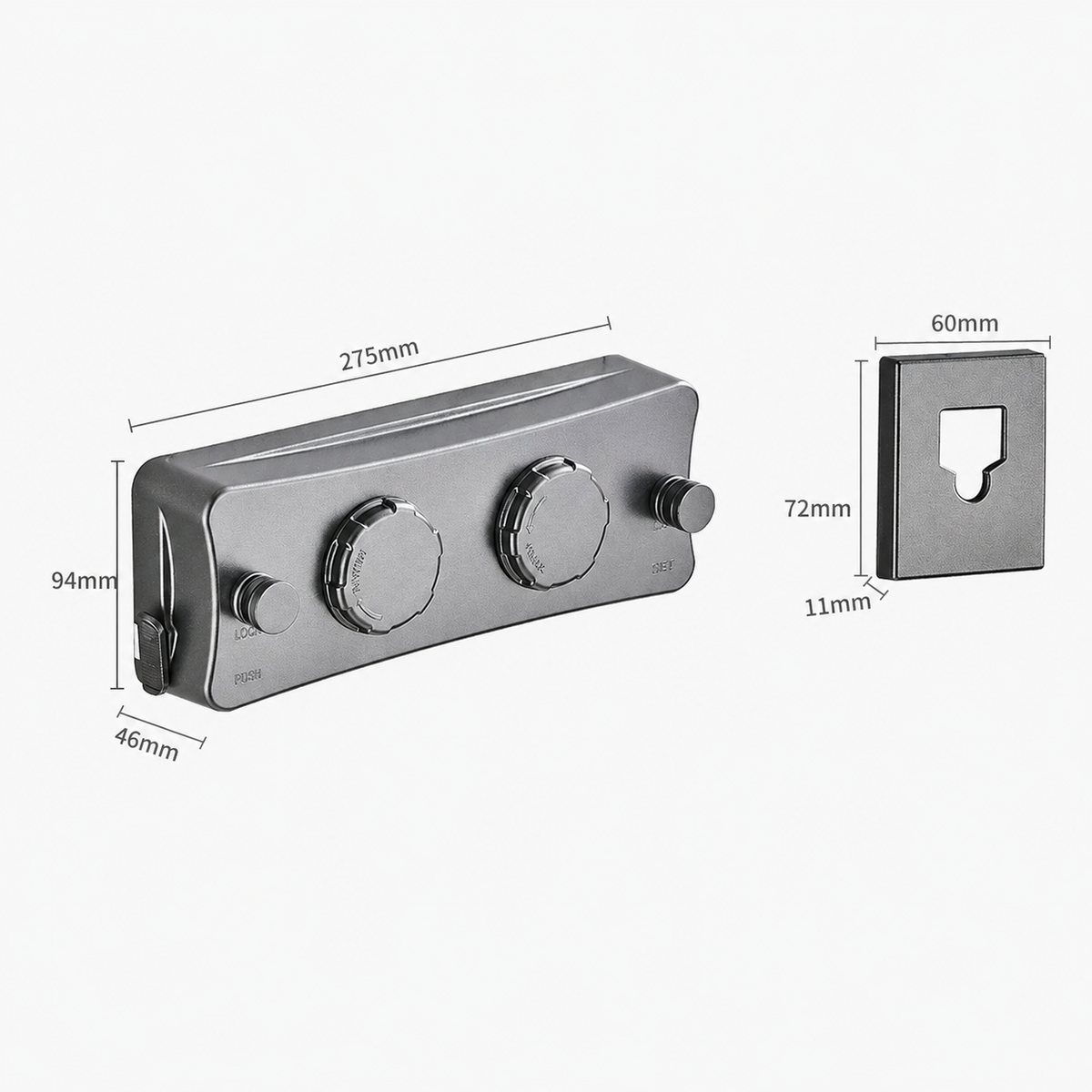 Corde à linge orientable murale — vue 5