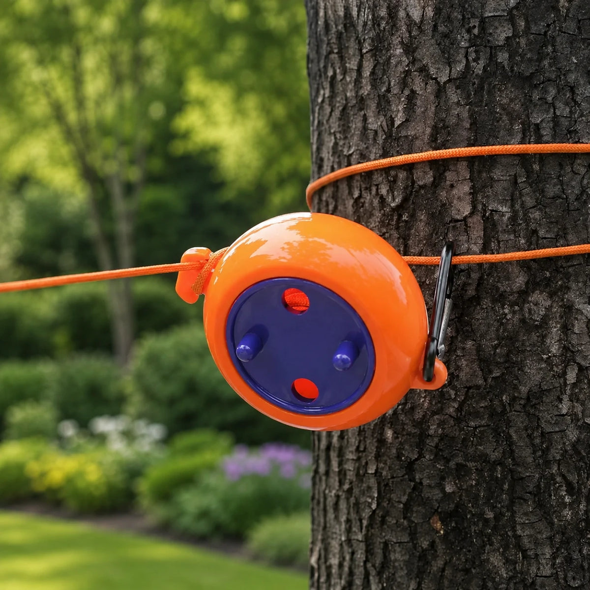 Corde à linge voyage portable — vue détaillée