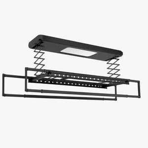 Étendoir plafond motorisé LED — vue 7
