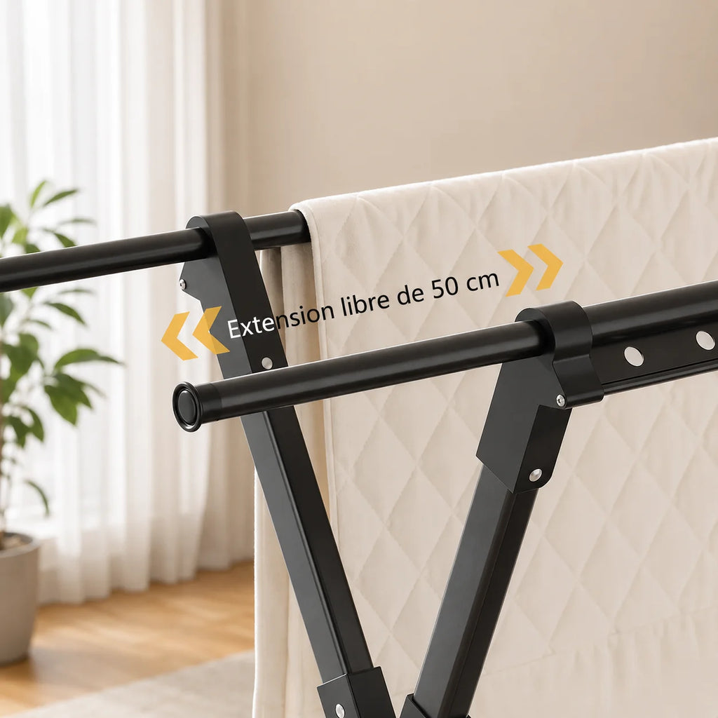 Étendoir extérieur pliable grande capacité — vue 3
