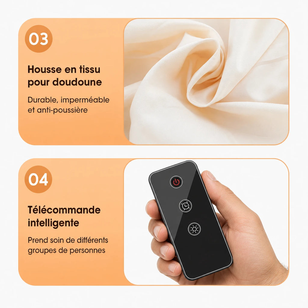 Étendoir chauffant UV housse 600W — vue 11