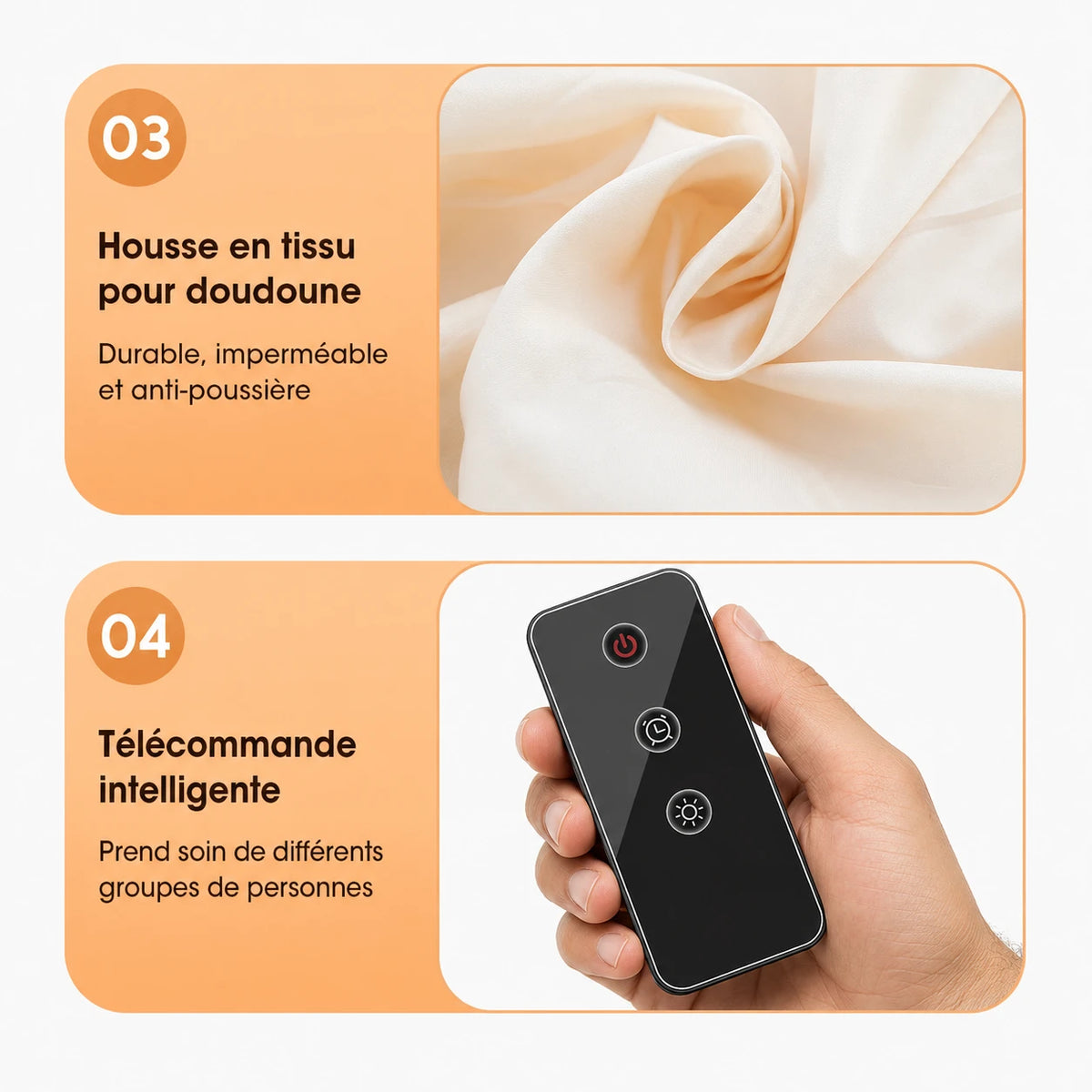 Étendoir chauffant UV housse 600W — vue 11