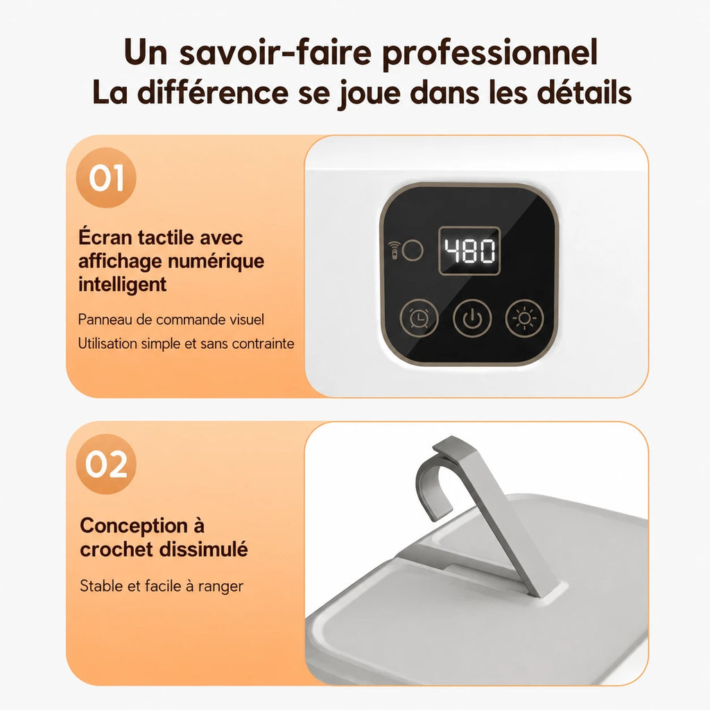 Étendoir chauffant UV housse 600W — vue 10