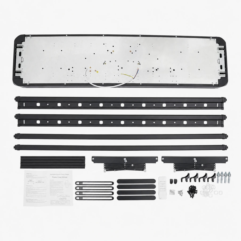 Étendoir plafond motorisé LED — vue 6