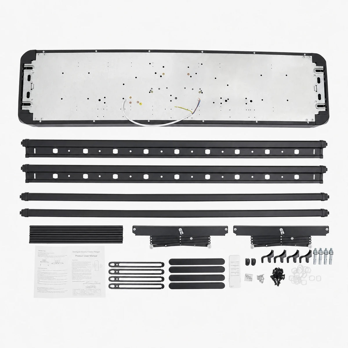 Étendoir plafond motorisé LED — vue 6