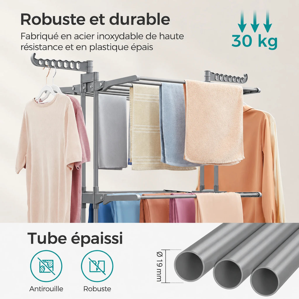 Étendoir tour pliable 4 niveaux — vue 6