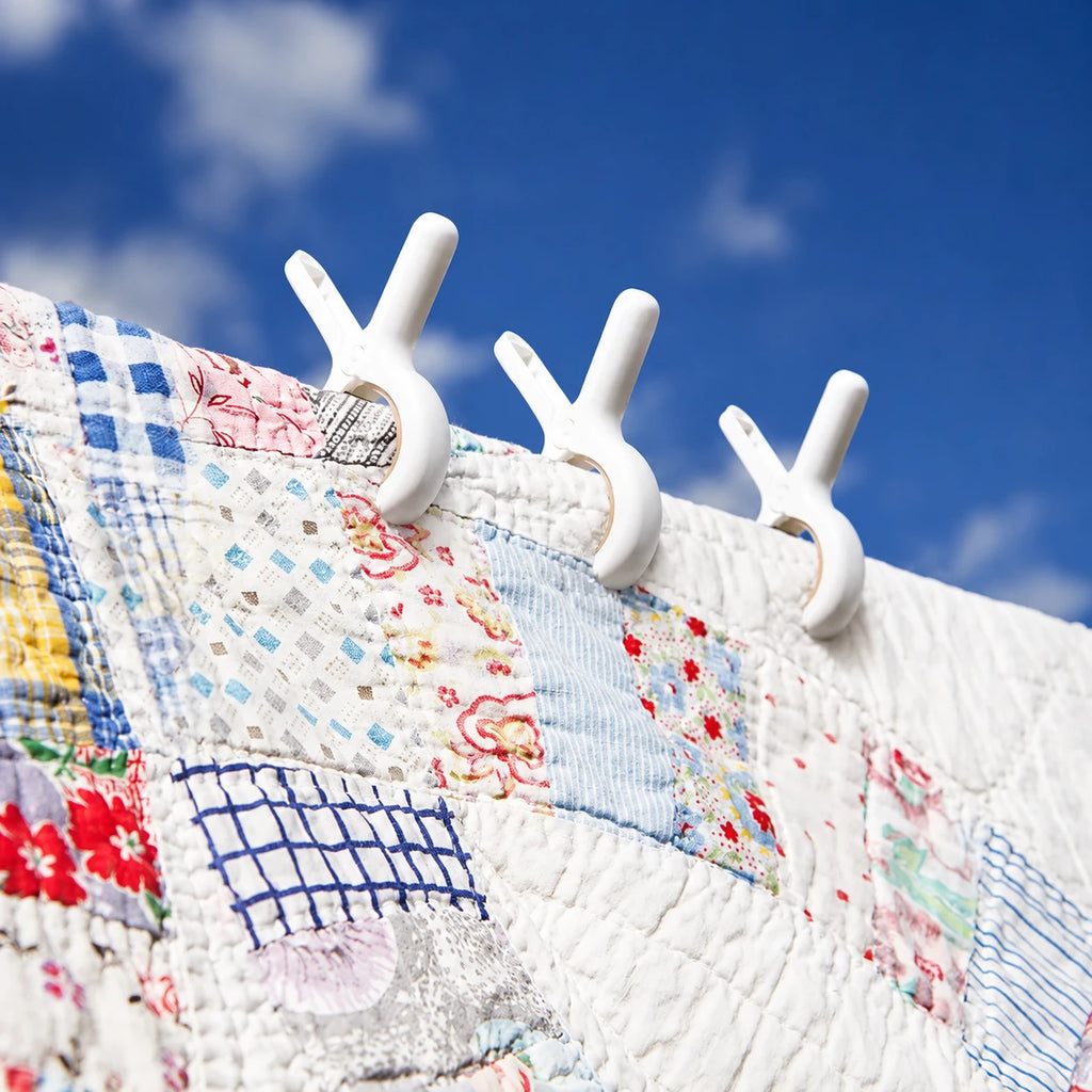 Grandes pinces à linge plastique anti-vent — vue 2