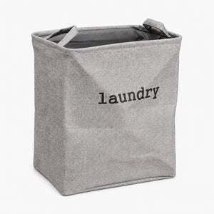 Panier à linge en jute naturel pliable — vue 4