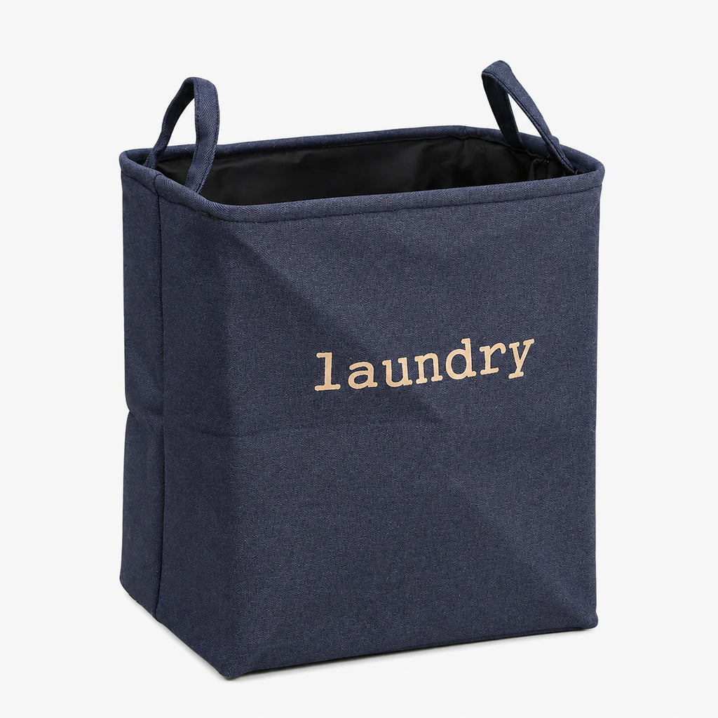 Panier à linge en jute naturel pliable — vue 6