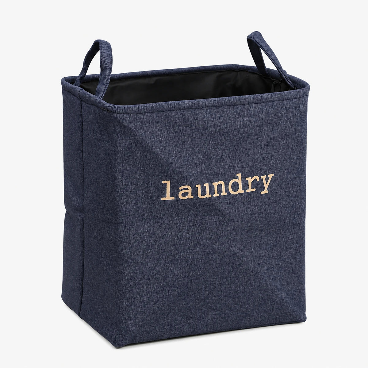 Panier à linge en jute naturel pliable — vue 6