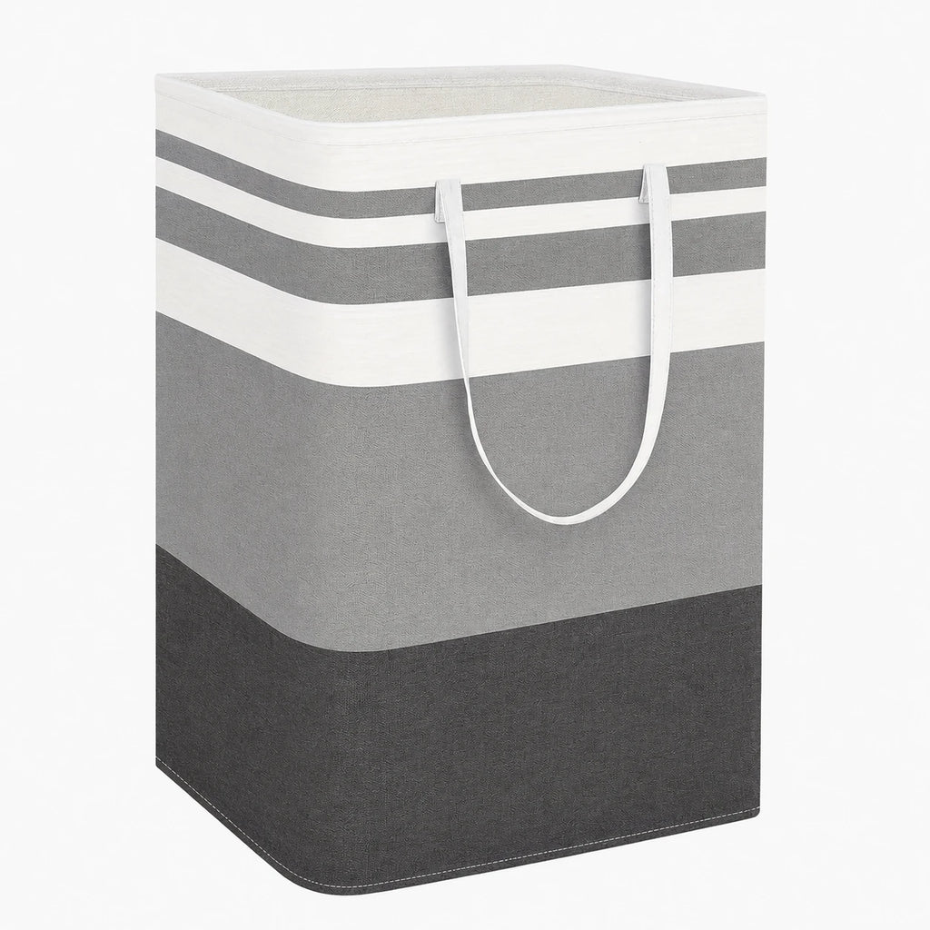 Panier à linge pliable 75L polyester léger avec poignées