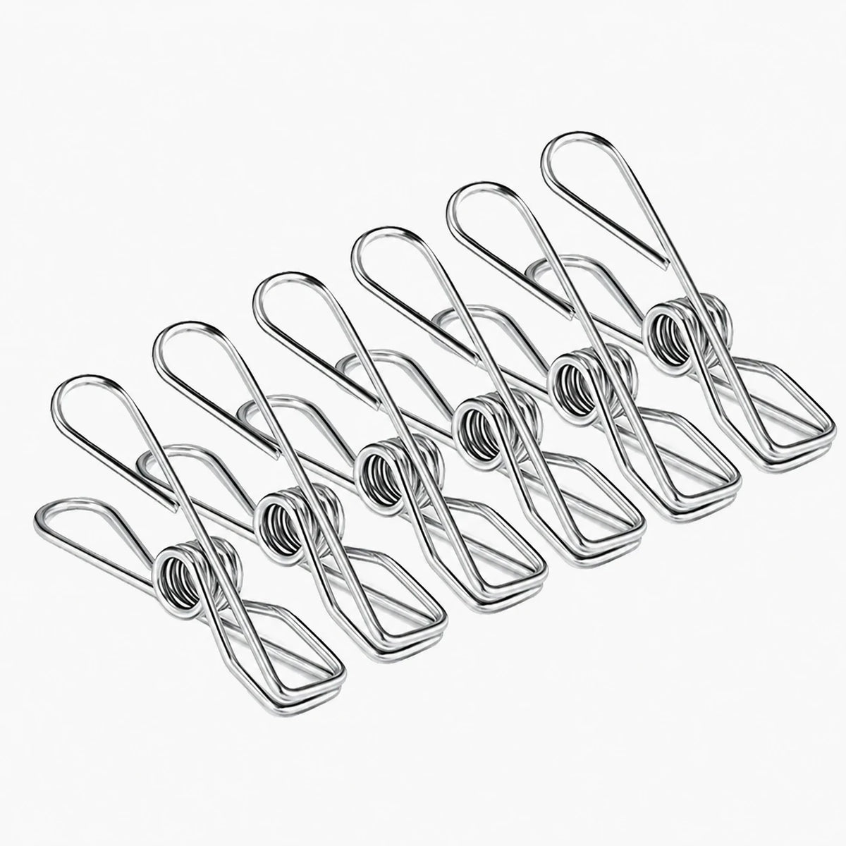 Pinces à linge inox 5 cm ou 6 cm lot de 10 20 ou 40