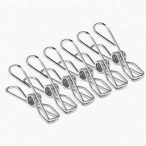 Pinces à linge inox 5 cm ou 6 cm lot de 10 20 ou 40