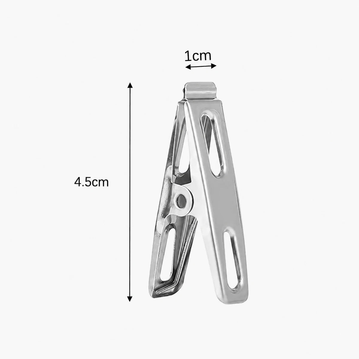 Pinces à linge inox plates — vue 4