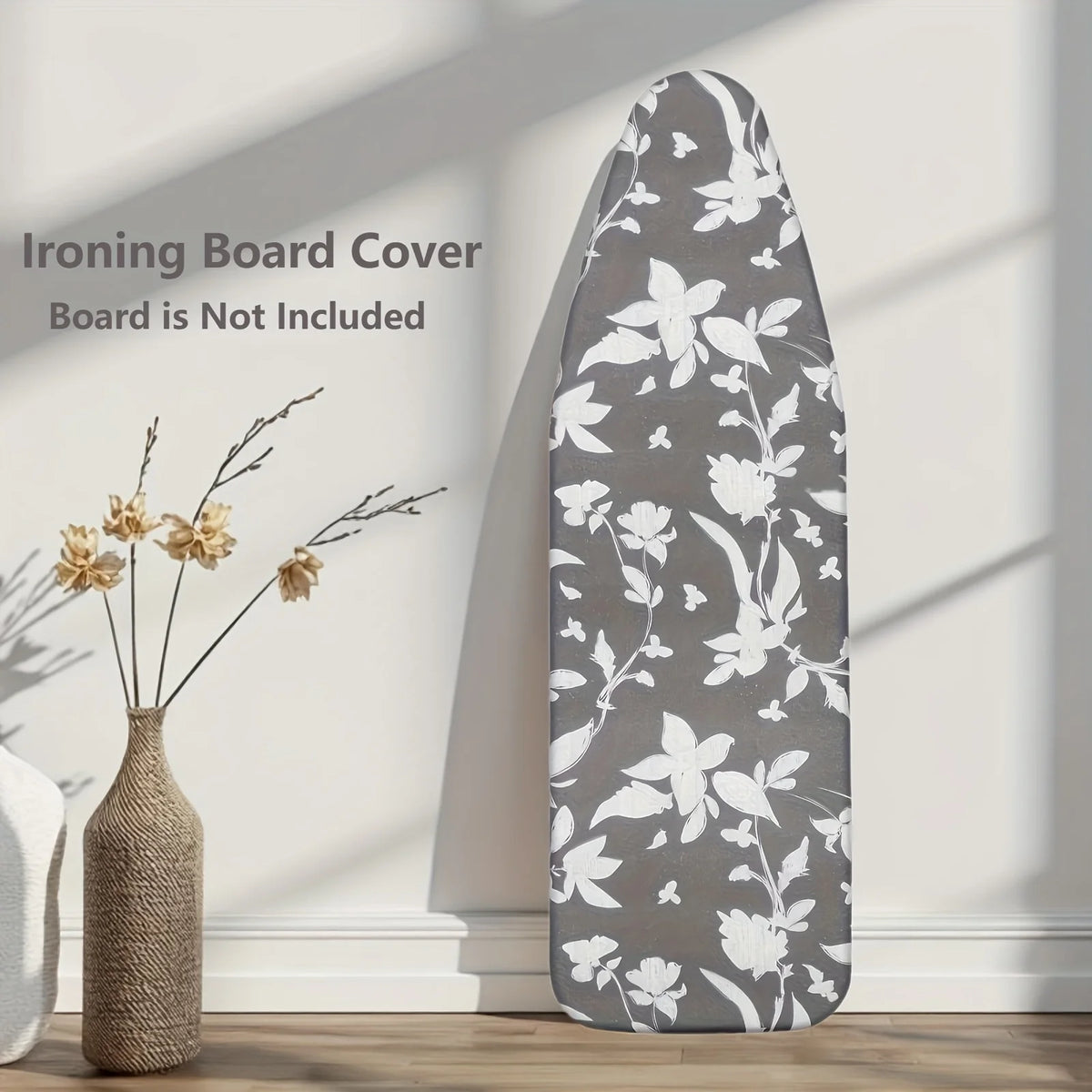 120x40 Ironing Board Cover, Heavy Duty Ironing Pad Covers With Hook And Loop Fastener Strap, Elastic Edges Easy Install