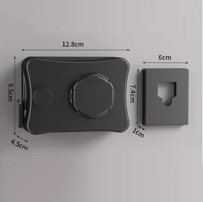 Corde à linge orientable murale – rétractable simple fil