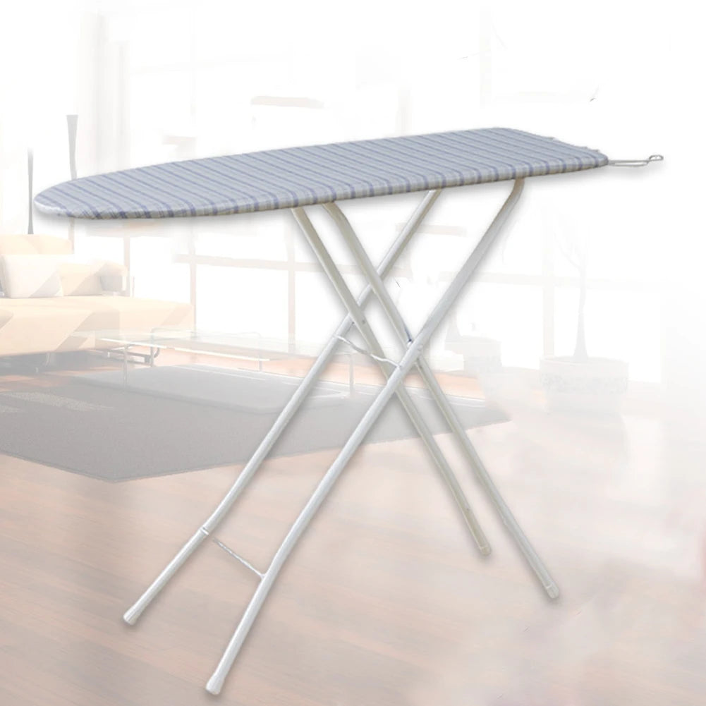Ironing Board Adjustable Height Foldable Ironing Stand Iron Board with Heat Resistant Cover Ironing Board for Home Laundry Room