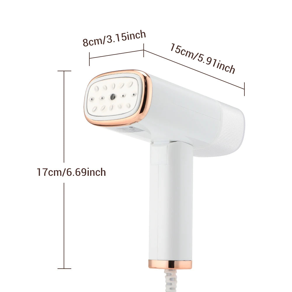 Défroisseur vapeur compact pliable - 1000W tous angles 130ml