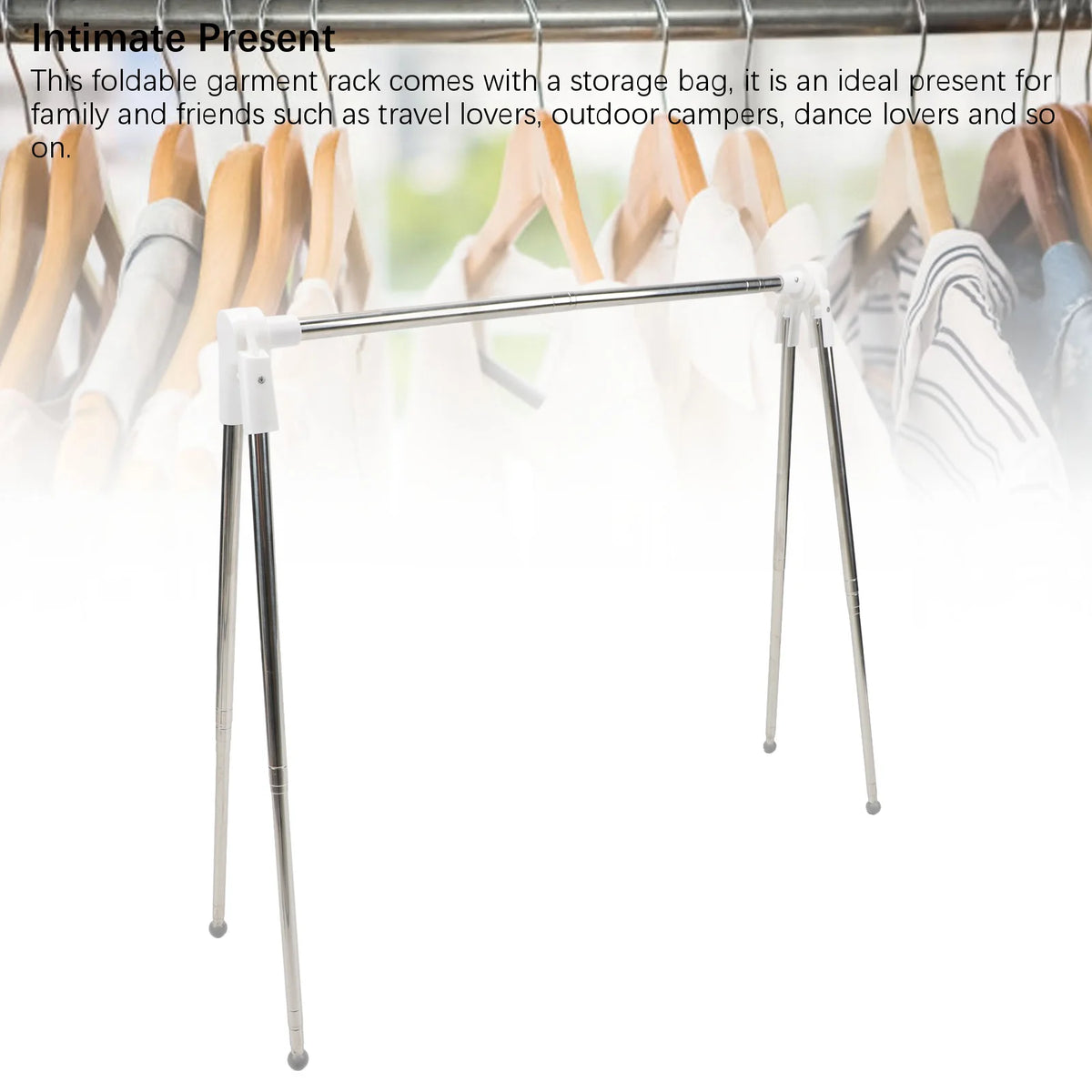 Petit étendoir à linge rétractable camping intérieur extérieur