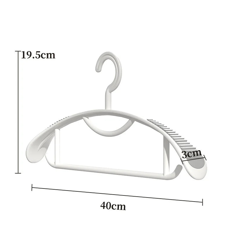 Cintres larges épaules renforcés sans couture – lot de 10 large ou slim