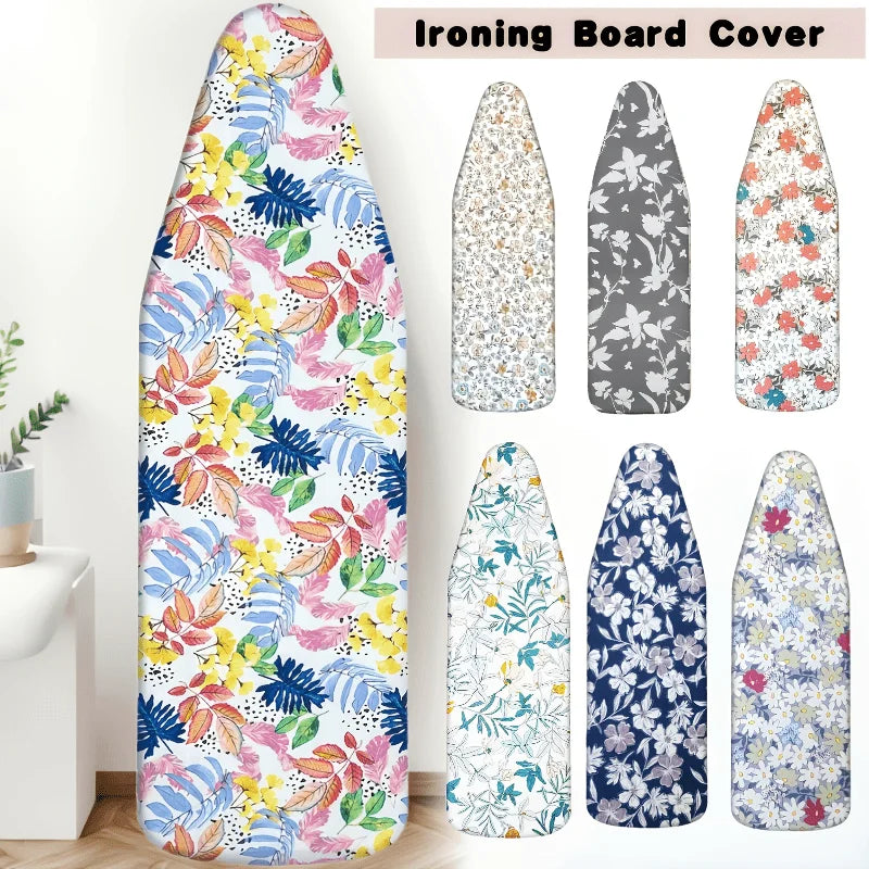 120x40,130x50,140x50 Ironing Board Cover Full Size Scorch Padding Cover,Heavy-Duty Thick Polyester Fabric,Laundry Room Accessory