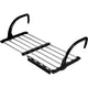 Étendoir radiateur extensible 42-72 cm noir