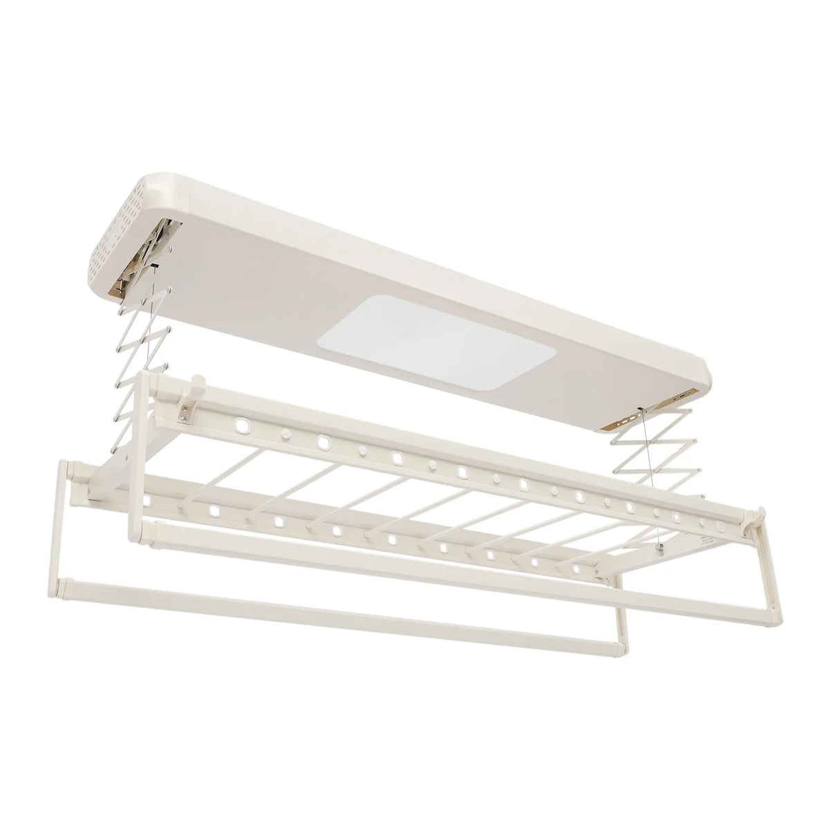 Étendoir plafond motorisé LED – descente télécommandé