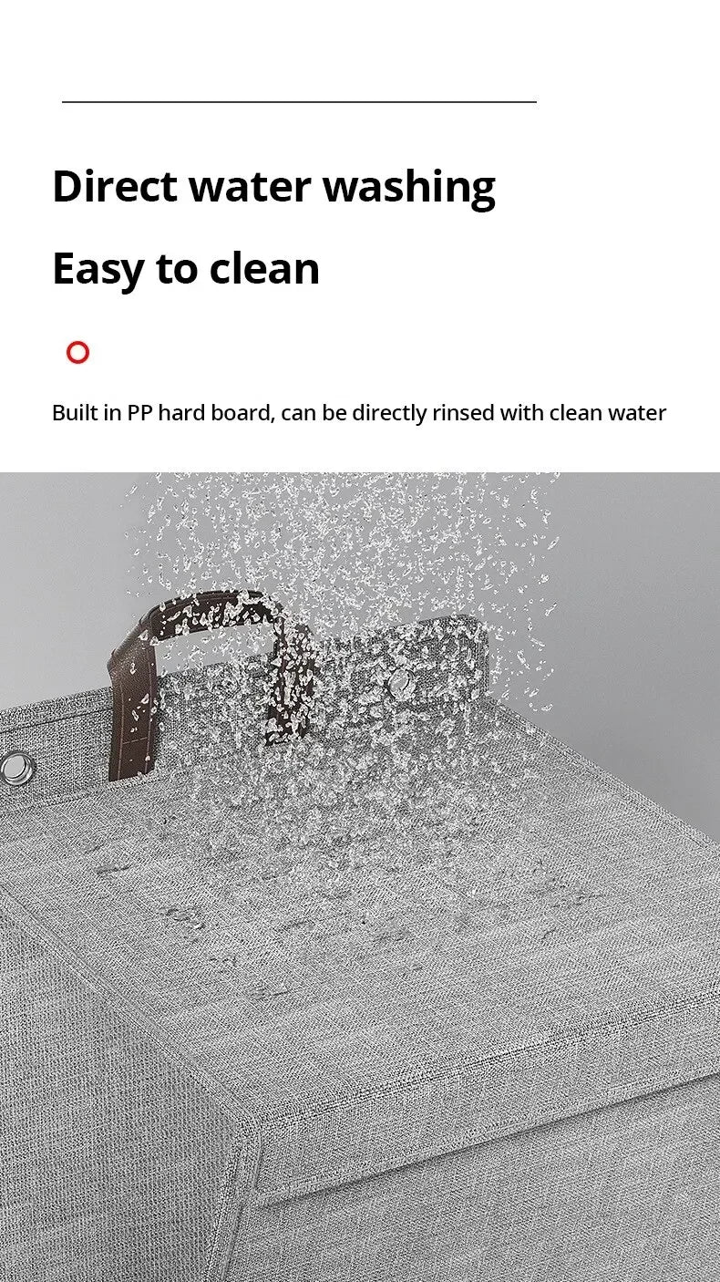 Panier à linge mural adhésif sans perçage – filet pliable