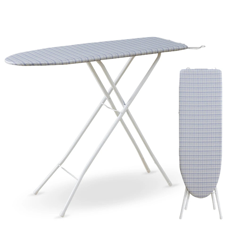 Ironing Board Adjustable Height Foldable Ironing Stand Iron Board with Heat Resistant Cover Ironing Board for Home Laundry Room