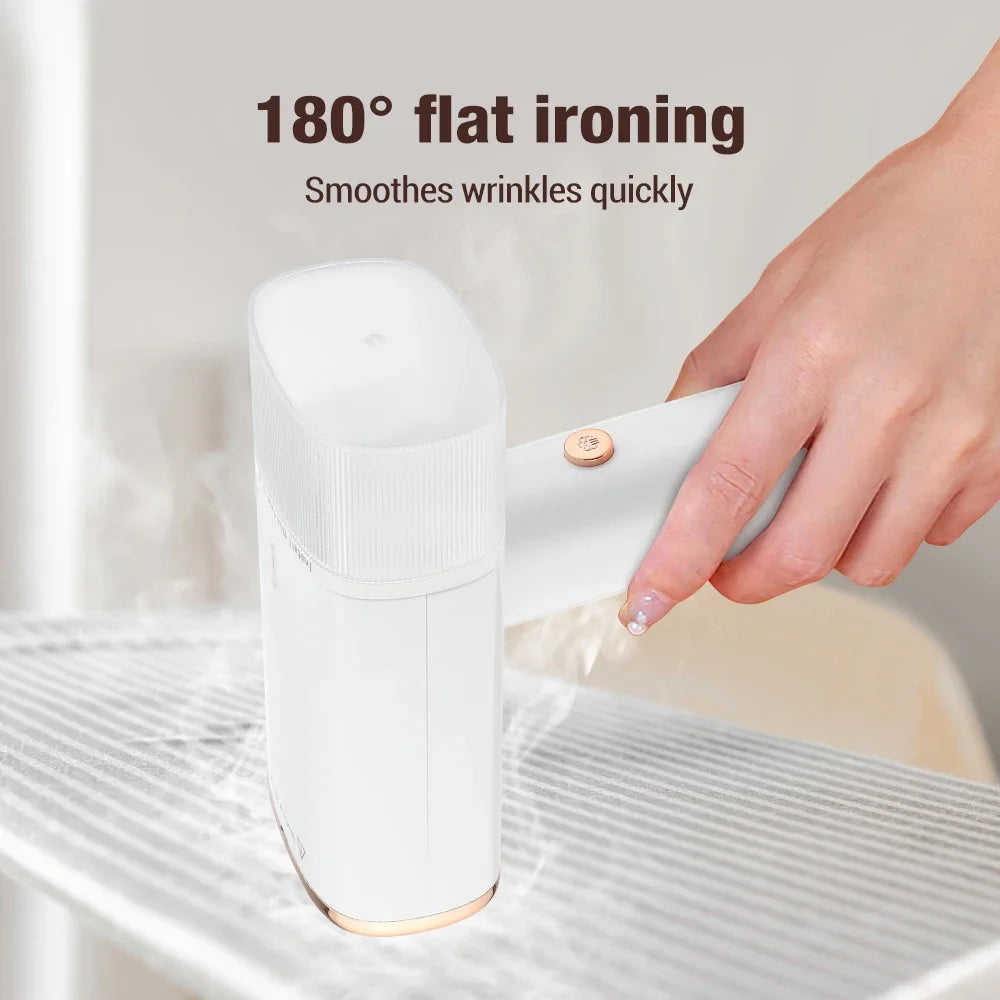 Défroisseur vapeur compact pliable - 1000W tous angles 130ml