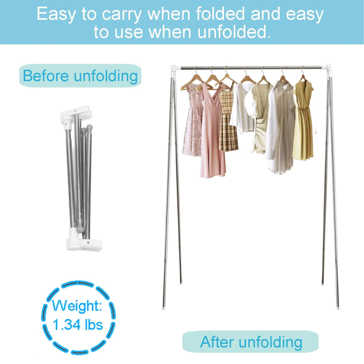 Petit étendoir à linge rétractable camping intérieur extérieur
