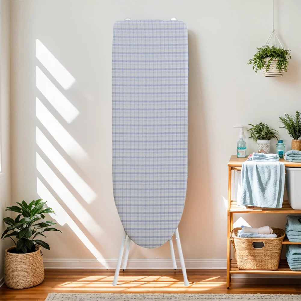 Ironing Board Adjustable Height Foldable Ironing Stand Iron Board with Heat Resistant Cover Ironing Board for Home Laundry Room