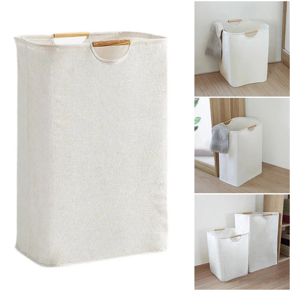 Panier à linge coton et lin imperméable – 6 tailles disponibles