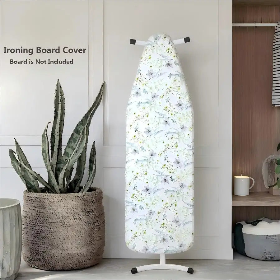 120x40 Ironing Board Cover, Heavy Duty Ironing Pad Covers With Hook And Loop Fastener Strap, Elastic Edges Easy Install