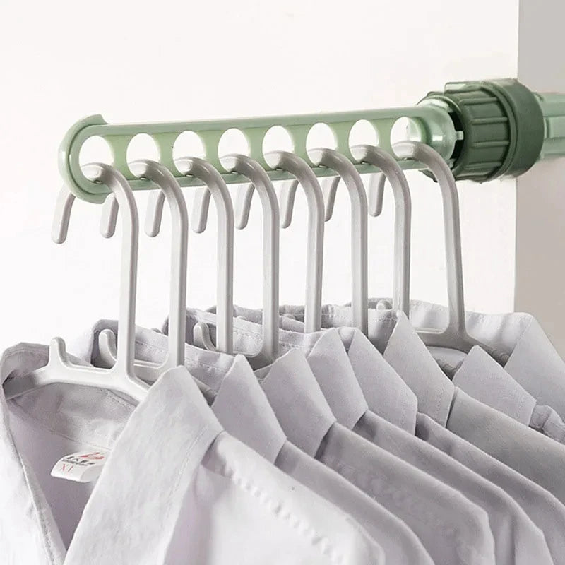 Petit étendoir à linge à clipser plastique cadre de fenêtre