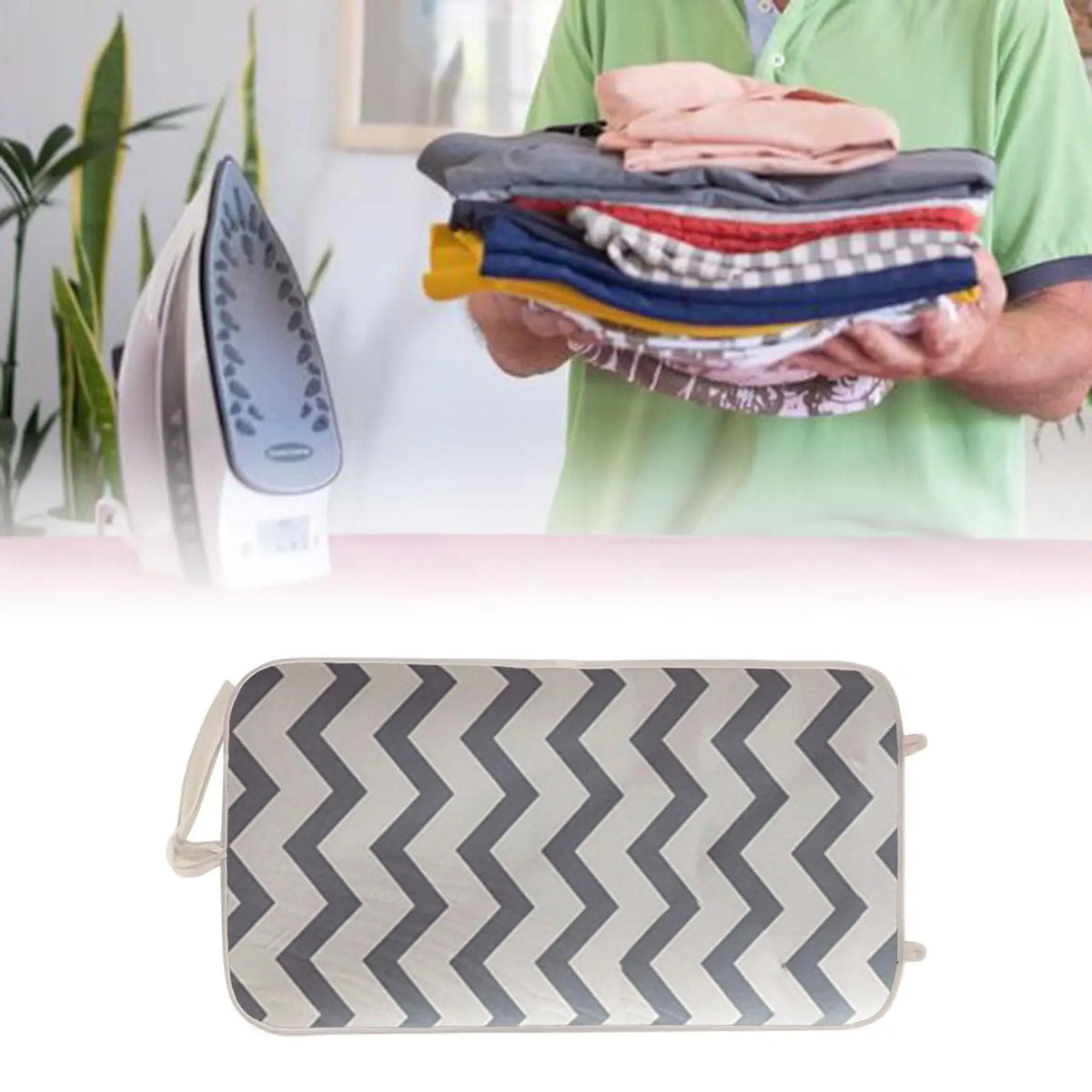 Hanging Ironing Board Foldable Door Steam Blanket Steamer Board for Clothes over The Door Steamer Pad for Dorm Travel Household