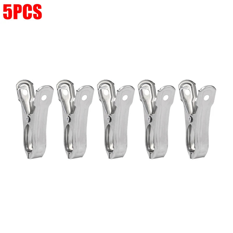 Pinces à linge inox grande taille — 5,5 cm, 9 cm ou 13 cm
