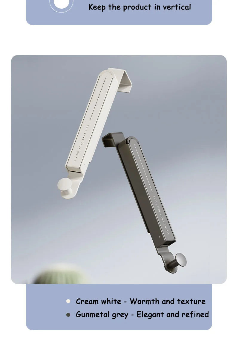 Étendoir porte télescopique aluminium réglage crochet arrière