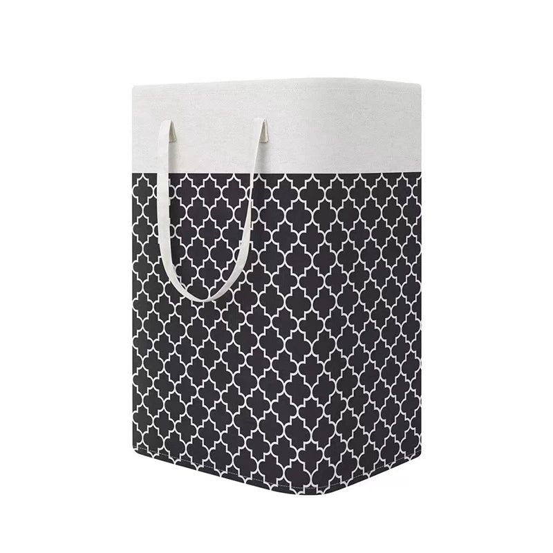 Panier à linge pliable 75L – polyester léger avec poignées