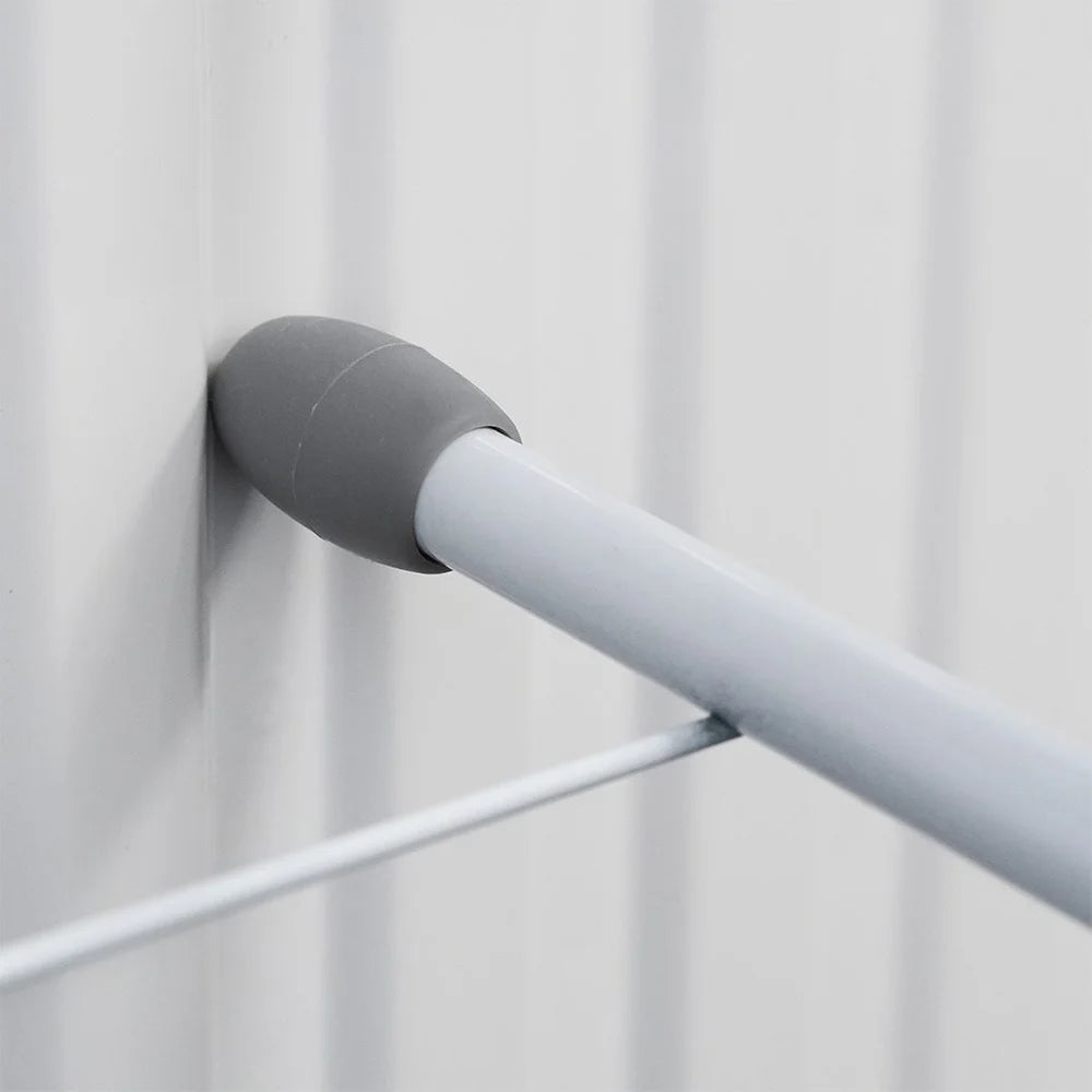 Étendoir radiateur double aile blanc 55 cm