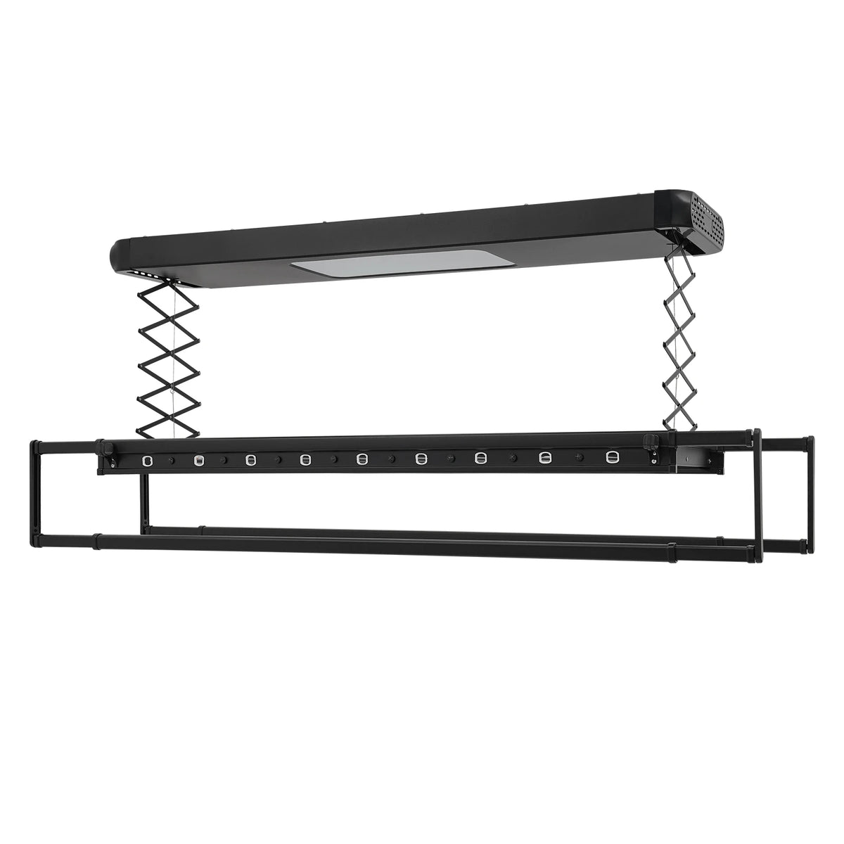 Étendoir plafond motorisé LED – descente télécommandé