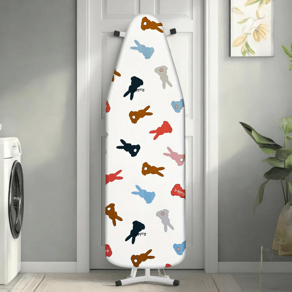 120x40 Ironing Board Cover, Heavy Duty Ironing Pad Covers With Hook And Loop Fastener Strap, Elastic Edges Easy Install