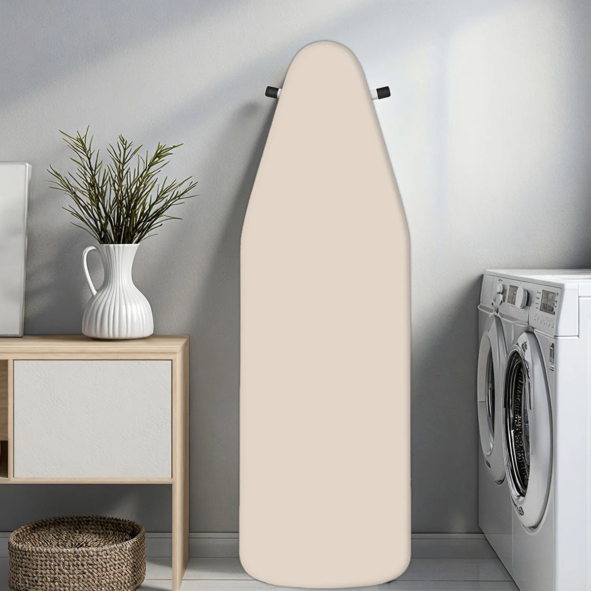 120x40 Ironing Board Cover, Heavy Duty Ironing Pad Covers With Hook And Loop Fastener Strap, Elastic Edges Easy Install