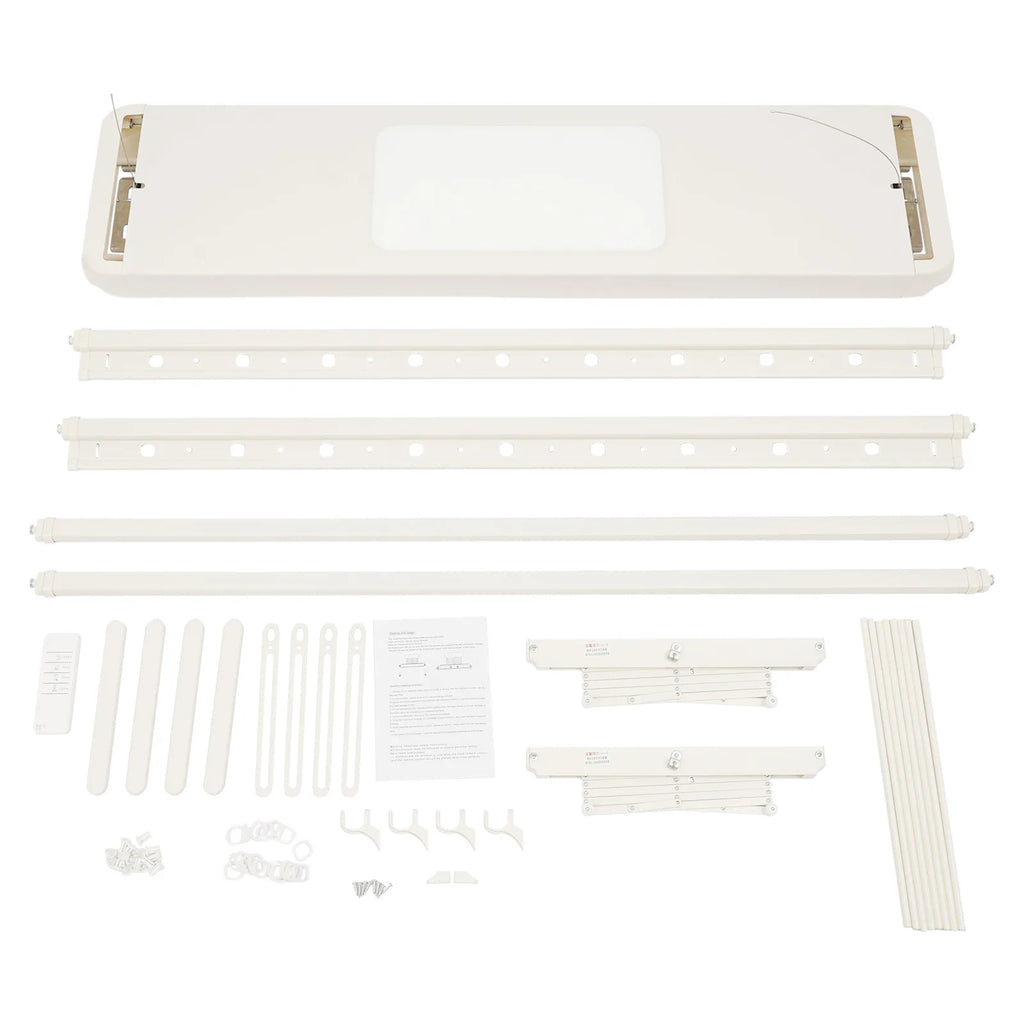 Étendoir plafond motorisé LED – descente télécommandé