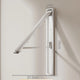Étendoir mural pliable invisible – bois aluminium
