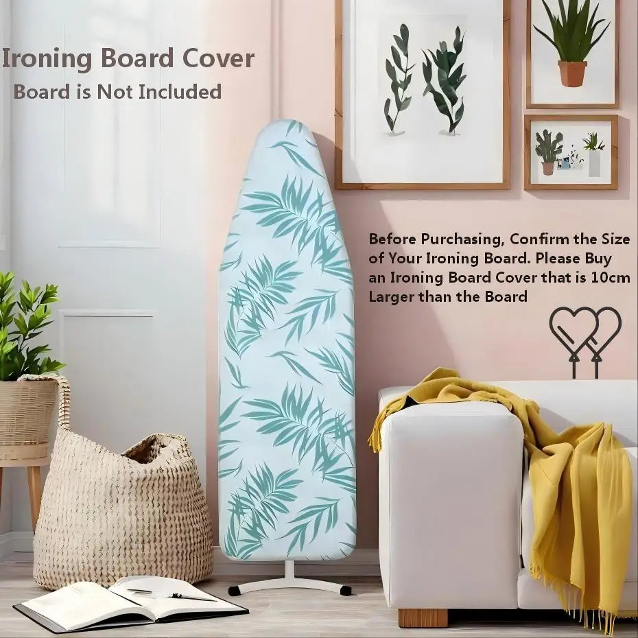120x40,130x50,140x50 Ironing Board Cover Full Size Scorch Padding Cover,Heavy-Duty Thick Polyester Fabric,Laundry Room Accessory