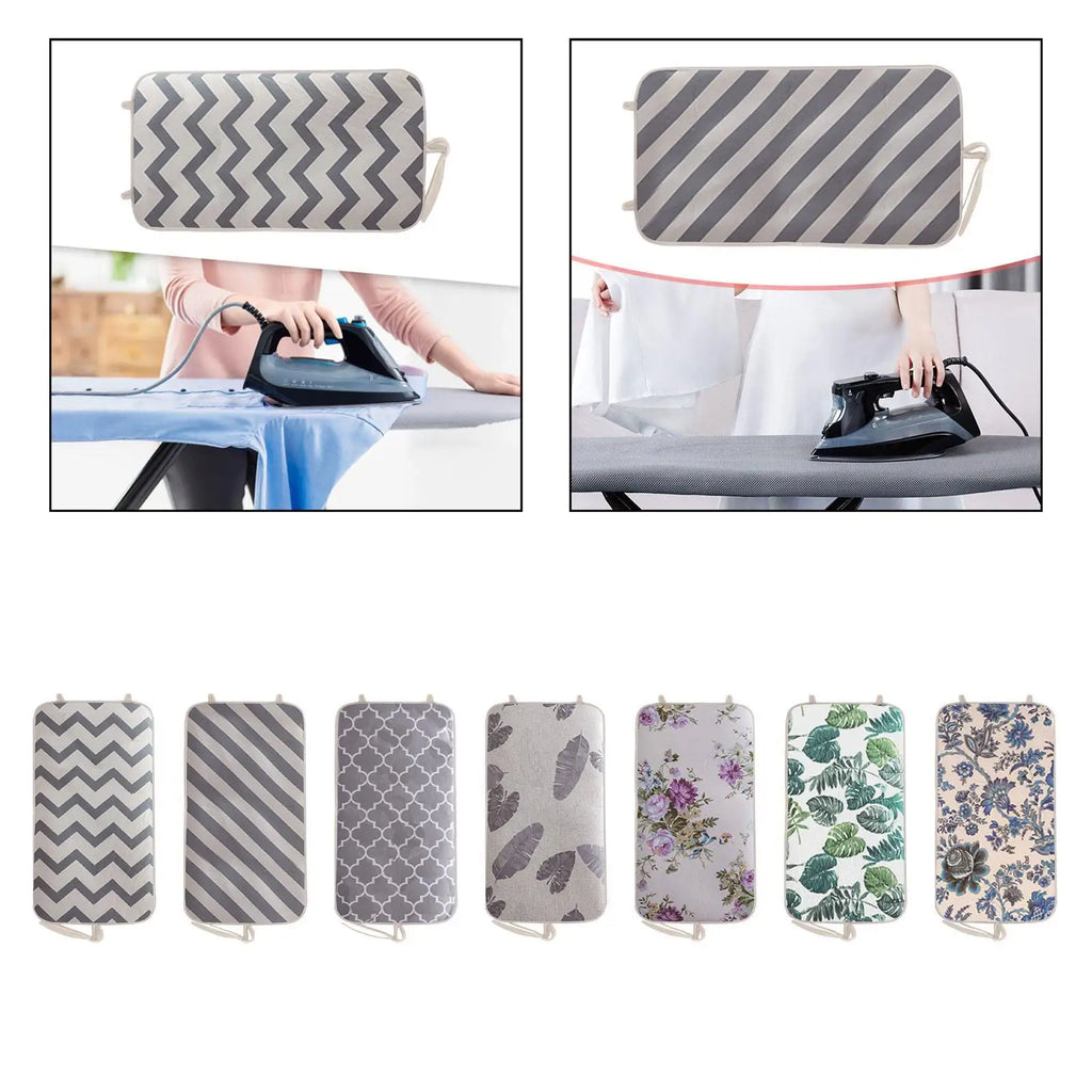Hanging Ironing Board Foldable Door Steam Blanket Steamer Board for Clothes over The Door Steamer Pad for Dorm Travel Household